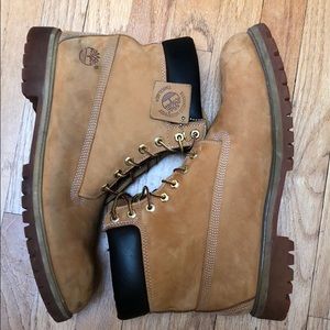 Timberland Wheat Nubuck Men’s Boots Sz 14M